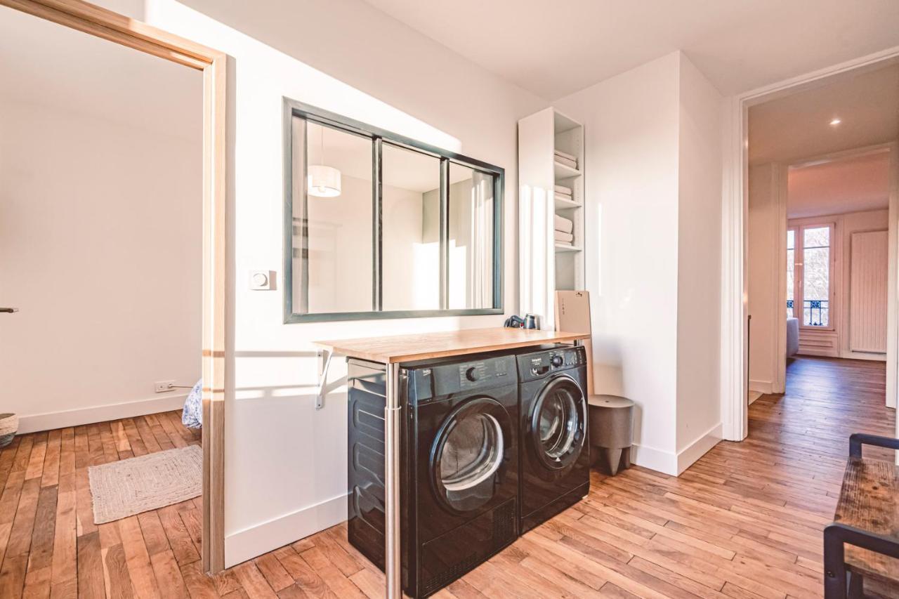 Charme De L'Ancien Pour Cet Appartement Entierement Renove Dans L'Hypercentre De Reims Exterior foto